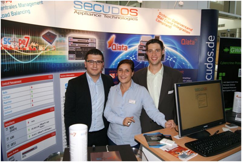 Das Team von Secudos – immer charmant und kompetent (Archiv: Vogel Business Media)