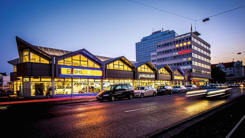 Die Münchner Zentrale der Häusler-Gruppe in der Landsberger Straße. (Bild:  © Diana Bruhn)