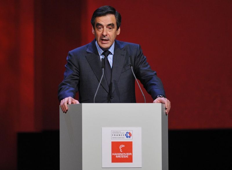 Francois Fillon, Premierminister des Partnerlandes Frankreich, bei der Eröffnung der Hannover-Messe seinem Wunsch nach neuen Kooperationen Ausdruck.  Bild: Deutsche Messe (Archiv: Vogel Business Media)