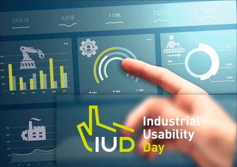 Auf dem Industrial Usability Day erfahren Anwender, wie sie mit Industrial Usability die Zufriedenheit der Benutzer und den Fertigungsdurchsatz erhöhen und Kosten senken. So bleiben sie wettbewerbsfähig, denn die Industrial Usability setzt den Benutzer im Umfeld von Maschinen und Anlagen in den Mittelpunkt der Anwendung. Der Industrial Usability Day findet am 13. September 2018 statt. Mehr Infos: Industrial Usability Day (Vogel Communications Group)