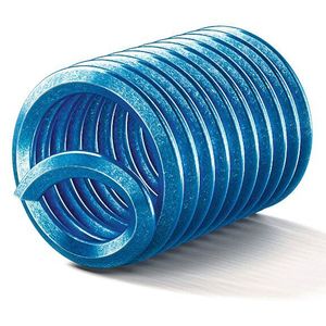 Helicoil Smart ist ein Gewindeeinsatz mit Zapfen, der nicht gebrochen werden muss. 