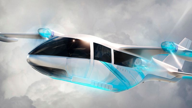 Könnte so das Flugzeug der Zukunft aussehen? (Bild:  Rolls-Royce Deutschland)