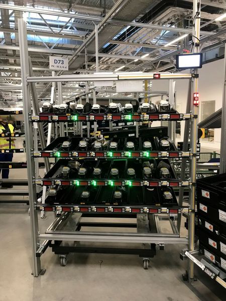 Die „ASi-5“-Technologie in Verbindung mit Safelog-Produkten kam erstmals in der „Factory 56“ der Mercedes-Benz Group AG zum Einsatz. Hier ein Blick darauf. (Bild: Safelog)