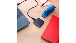 Handlich, formschön, robust: die externe WD Elements SE SSD. (Western Digital)