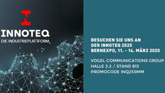 Die Innoteq 2025 versammelt wieder die Fertigungsindustrie