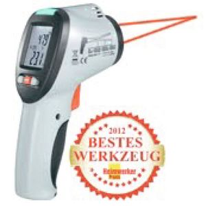 2012: IR-Scan 350: Das VOLTCRAFT Infrarot-Thermometer erhält 2012 die Auszeichnung "Bestes Werkzeug".(Bild:  Conrad)