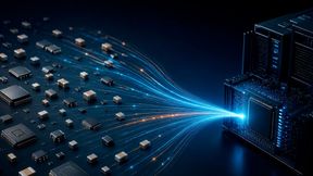 Der Ausbau von KI-Rechenzentren verschiebt die Nachfrage innerhalb der Elektroniklieferkette: CPUs, MLCCs und andere Komponenten werden zunehmend in Hochleistungsservern gebunden (Bild: Dall-E / KI-generiert)