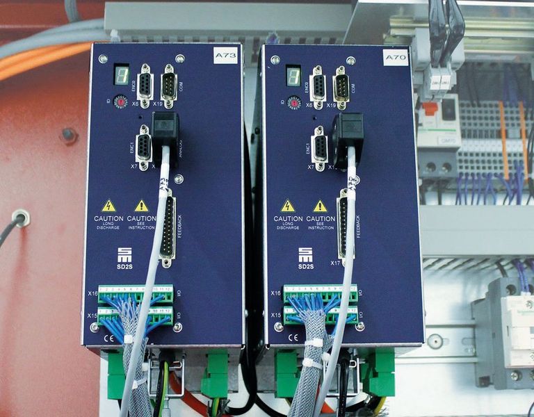 Der SD2S von Sieb & Meyer ermöglicht den Antrieb von synchronen und asynchronen Motoren bis zu einer Drehzahl von 480.000 min–1. (Schaublin Machines SA)