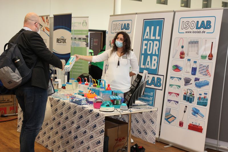 Impressionen von der LAB-SUPPLY Hannover 2021   Weitere Infos zu den kommenden LAB-SUPPLY-Messen finden Sie auf www.lab-supply.info.  (LABORPRAXIS, I. Ottleben)