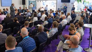 Chemspec Europe 2022, die 35. Internationale Fachmesse für Fein- und Spezialchemie, findet vom 31. Mai bis 1. Juni auf dem Messegelände Frankfurt statt.  (Matteo Cogliati)