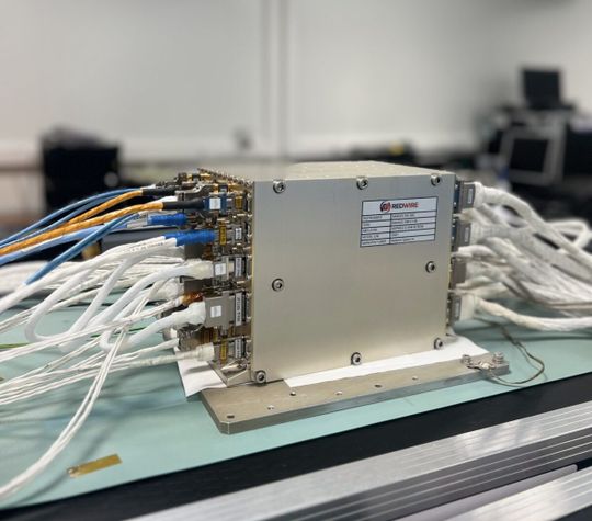 The onboard computer for the Ramses spacecraft is currently undergoing an environmental test campaign as its final step before delivery.(Source:  Redwire)