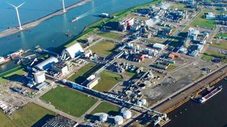 Hycc has pushed back the planned realization of its green hydrogen project H2eron in Delfzijl to 2028 at the earliest. (Source: Hycc)