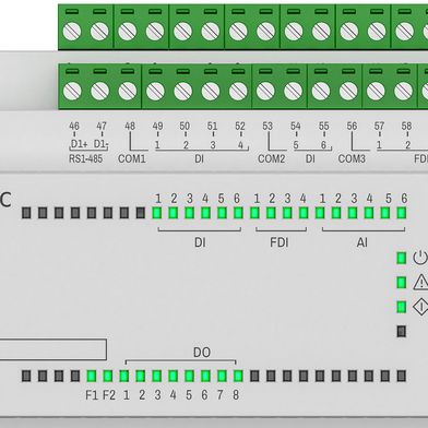 Auf Basis des programmierbaren Relais PR103 hat Akytec für einen führenden Hersteller von Luft- und Thermovorhangsystemen schnell und kostengünstig eine maßgeschneiderte OEM-Steuerung entwickelt. (Bild: Akytec GmbH)