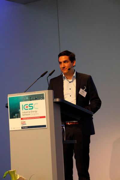 Maximilian Heindl von Gildemeister Energy Solutions referierte über 