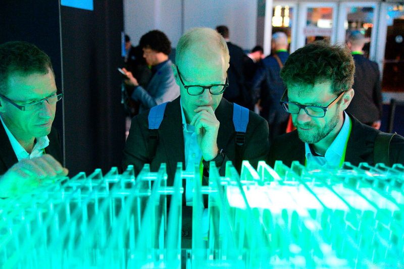 Sehenswertes auf dem Stand von Intel auf der CESW in Las Vegas. (Intel Corporation)