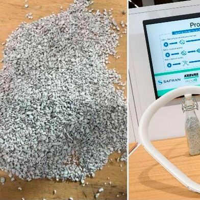Diese Komponenten für den Flugzeugbau wurden auf einem Freeformer von Arburg additiv gefertigt. Auch sie spielen eine Rolle im Rahmend er Rapid.Tech 3D in Erfurt, um zu beweisen, wie der 3D-Druck die Themen Verteidigung sowie Luft- und Raumfahrt bereichern kann. (Bild: RWTH Aachen / Arburg)