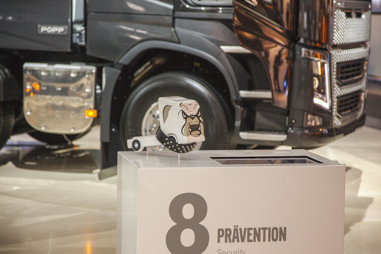Scania informierte wie schon 2010 über sein Programm „Ecolution by Scania“. (Foto: Suffner)
