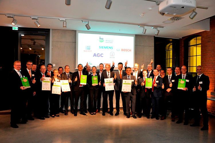 Die Preisträger der Lean & Green Management Awards 2015 auf einem Blick. (Foto: Growtth Consulting Europe)