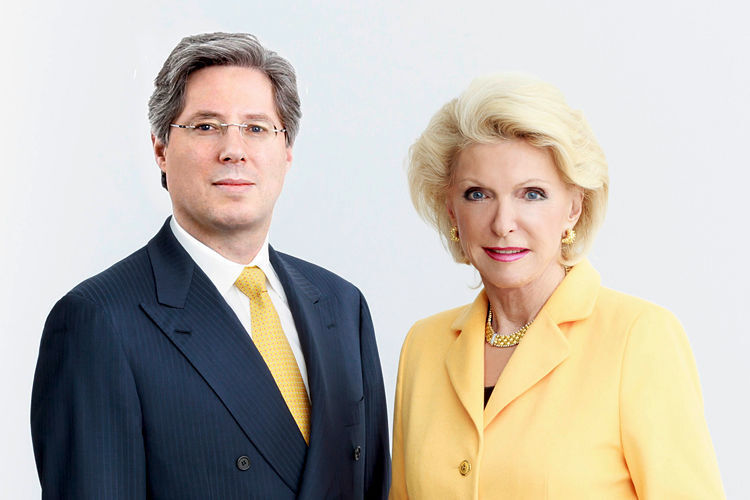 Die Gesellschafter der Schaeffler-Gruppe: Maria-Elisabeth Schaeffler-Thumann und Sohn Georg F. W. Schaeffler. (Schaeffler)
