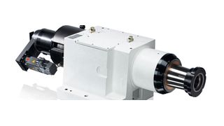 Hydrodynamische Schleifspindel mit motorischer, axialer Verstellung zum Oszilliern oder Takten. (SPL)