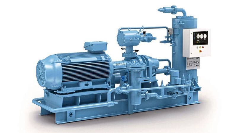 Der neue Grasso SP1 HP eignet sich entweder für Wärmepumpen mit Ammoniak oder für die Niedertemperaturkühlung mit CO2.  (Gea)