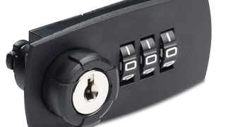 Beim Zahlencodeschloss AL 212 kann der Anwender über die drei Zahlenräder aus 999 Zahlenkombinationen seinen Zahlen-Code wählen.  (Bild: Burg)