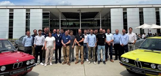 (Gruppe der Polyline-Projektpartner. Quelle: BMW Group)