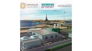 Utilizing this pilot project, DEWA aims to demonstrate the production of green hydrogen from solar power, as well as the storage, and re-electrification of hydrogen.  (Siemens Energy)