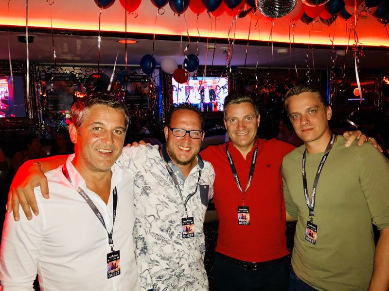 Das APC Team (v. l.) Dieter Rahe, Stefan Knerrich, Charles Wambergue und Michael Plum. (Bild: IT-BUSINESS)