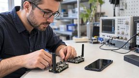 Bluetooth Channel Sounding: Wie präzise die Messung ist, hängt jedoch auch von Antenne, HF-Design, Umgebung und Auswertealgorithmus ab. (Bild: KI-generiert)