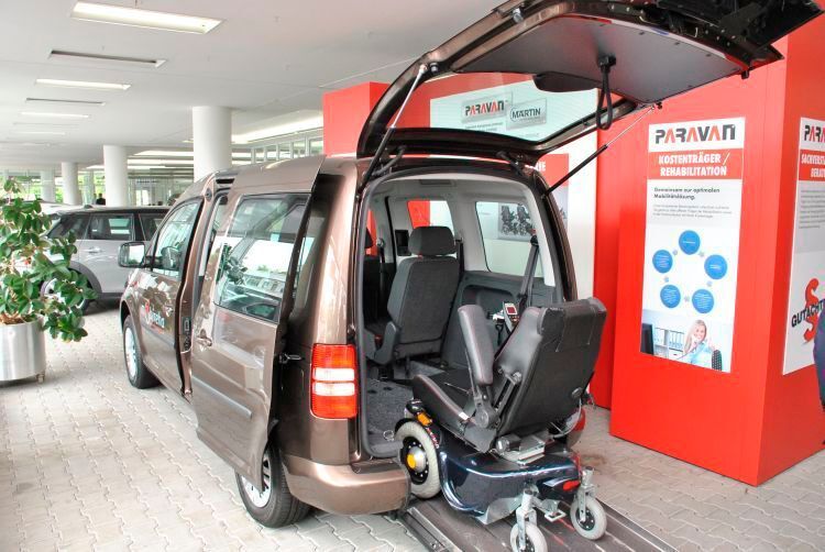 Ein kleines, aber lukratives Segment ist der Umbau und die Wartung von behindertengerechten Fahrzeugen. Auch diesen Service bietet Märtin an. (Dominsky)