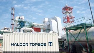 Ecos is a fully automated and flexible onsite solution, delivering CO to the customer’s specifications and demand, based on pay-per-use. (Haldor Topsoe)