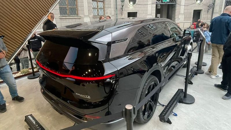 Ein Riesenschiff ist der Lucid Gravity. (Bild: Grimm – VCG)