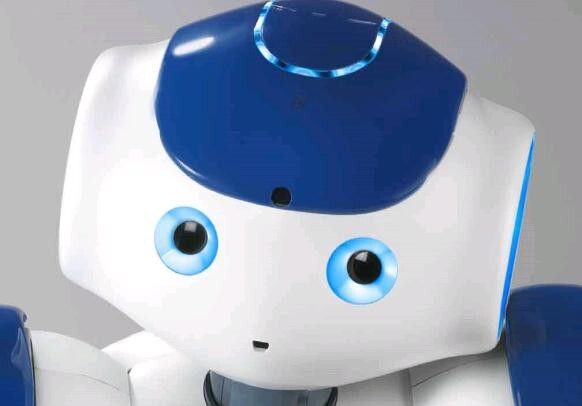 Der Haushaltroboter Nao verfügt über eine klasse Multimedia Paket: High-fi speakers, Mikrofon und CMOS Digitalkamera. (robotsontour.com)