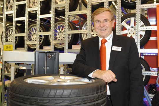 Gottfried Scholz, Geschäftsführer Scholz Regalsysteme (Archiv: Vogel Business Media)