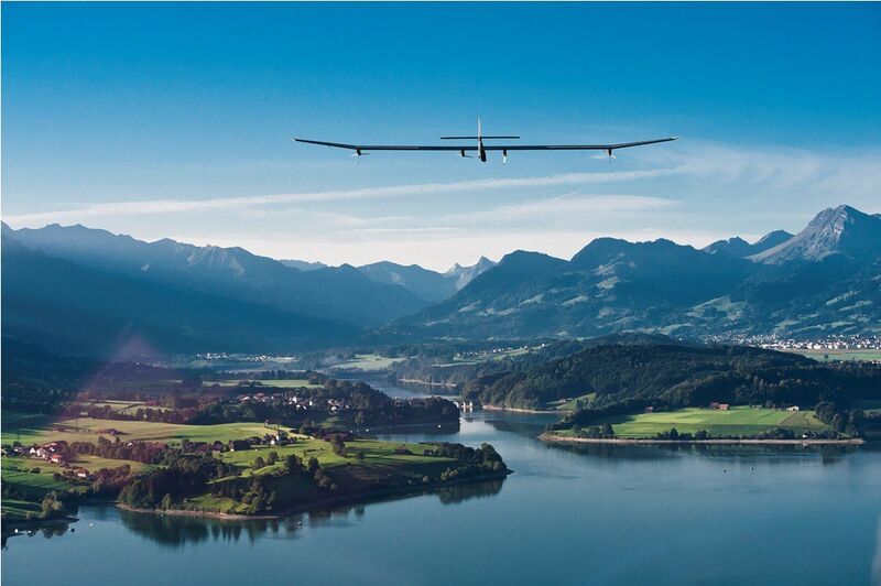 The solar powered “solar impulse” shall fly around the globe without using a single drop of fuel – Bayer supports the project with new functional materials. (Picture: Bayer Material Science)