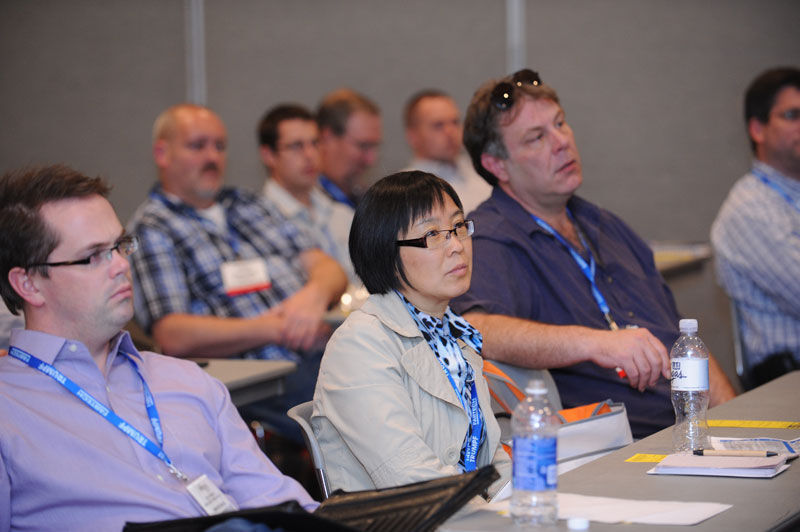 The Fabtech Fair in Las Vegas is also important for the industry. (Fabtech/Jann Hendry)