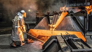 „So wollen wir bereits Ende 2025 mehr als eine Million Tonnen CO2-armen Stahl pro Jahr auf der Basis der Direktreduktionstechnologie produzieren“, beschreibt Olaf Reinecke, stellvertretender Pressesprecher der Salzgitter AG, den Weg. (Salzgitter AG)