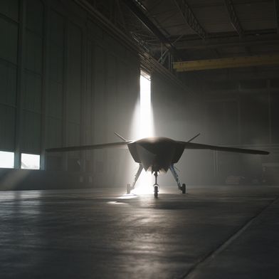 The CA-1 Electronic Attack expands Helsing’s autonomous aircraft portfolio with dedicated electronic warfare capabilities for future European air operations. (Source: Helsing GmbH)