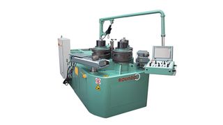 Mit der Roundo R6X zeigt Faccin eine Premium-Profilbiegemaschine.  (Faccin)