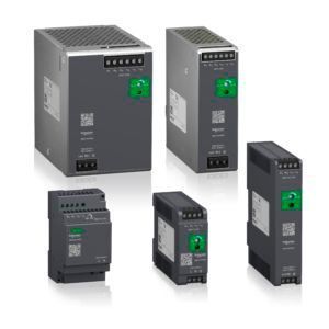 Die Spannungsversorgungen der „Optimum ABLS“-Baureihe sind in Metall und Kunststoff sowie mit unterschiedlichen Gehäuseabmessungen (91 oder 124mm Höhe) verfügbar. (Schneider Electric)