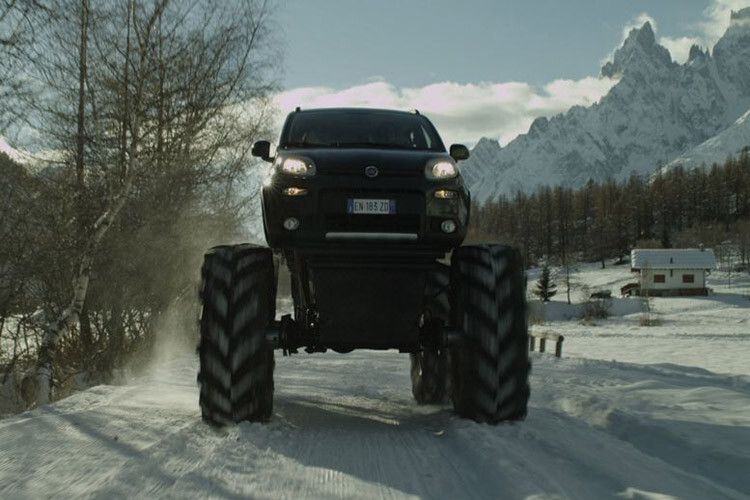 Fiat hat den Panda zum Monstertruck gemacht. (Foto: Fiat)