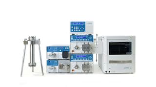 Das neue HPLC Scale-UP-System kann mit nur einer Hochdruckgradienteneinheit sowohl analytisch als auch präparativ trennen. (Archiv: Vogel Business Media)
