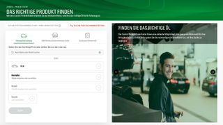 Der überarbeitete Castrol-Produktfinder ermögliche eine gezielte Suche nach Schmierstoffen und zeige nahegelegene Verkaufsstellen über Google Maps an. (Bild: Castrol)