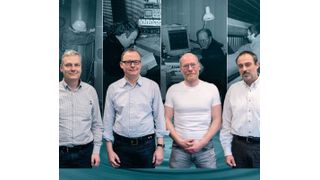 Freuen sich über die 25 Jahre währende Erfolgsgeschichte ihres Unternehmens: die Gesellschafter des Berliner Messtechnikherstellers Flexim GmbH. (Bild: Flexim)