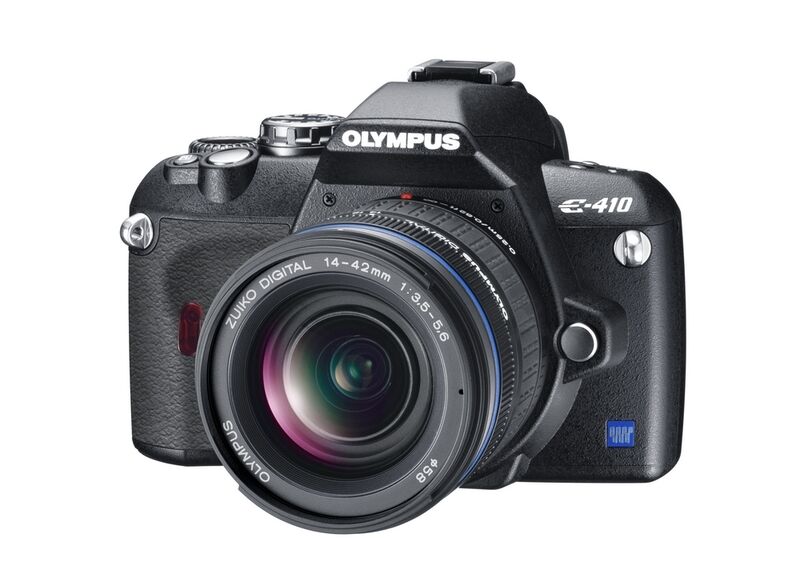 Die E-410 von Olympus beherrscht zehn Megapixel und verfügt über eine Live-Vorschau auf dem Display. (Archiv: Vogel Business Media)