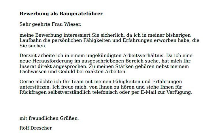 Auszug aus einer PDF-Datei einer mit 