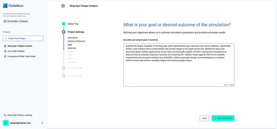 Instant-Quoting Tool verfügbar unter finitenow.com(Bild:  FiniteNow)