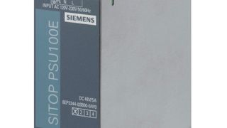 Die Stromversorgung Sitop PSU100E versorgt 48-Volt-Geräte, die in der Industrie zunehmend an Bedeutung gewinnen.  (Siemens)