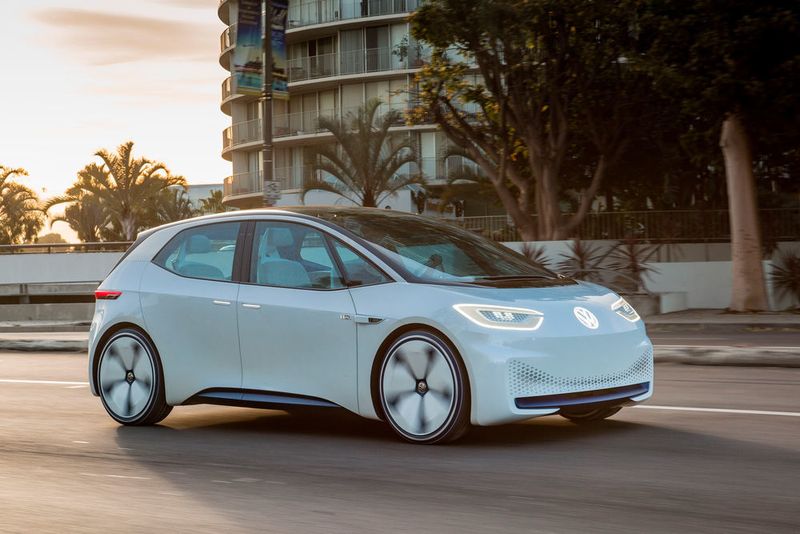 VW Neo: Die Serienversion des Volkswagen I.D. Concept Car. (Ingo Barenschee/Volkswagen)